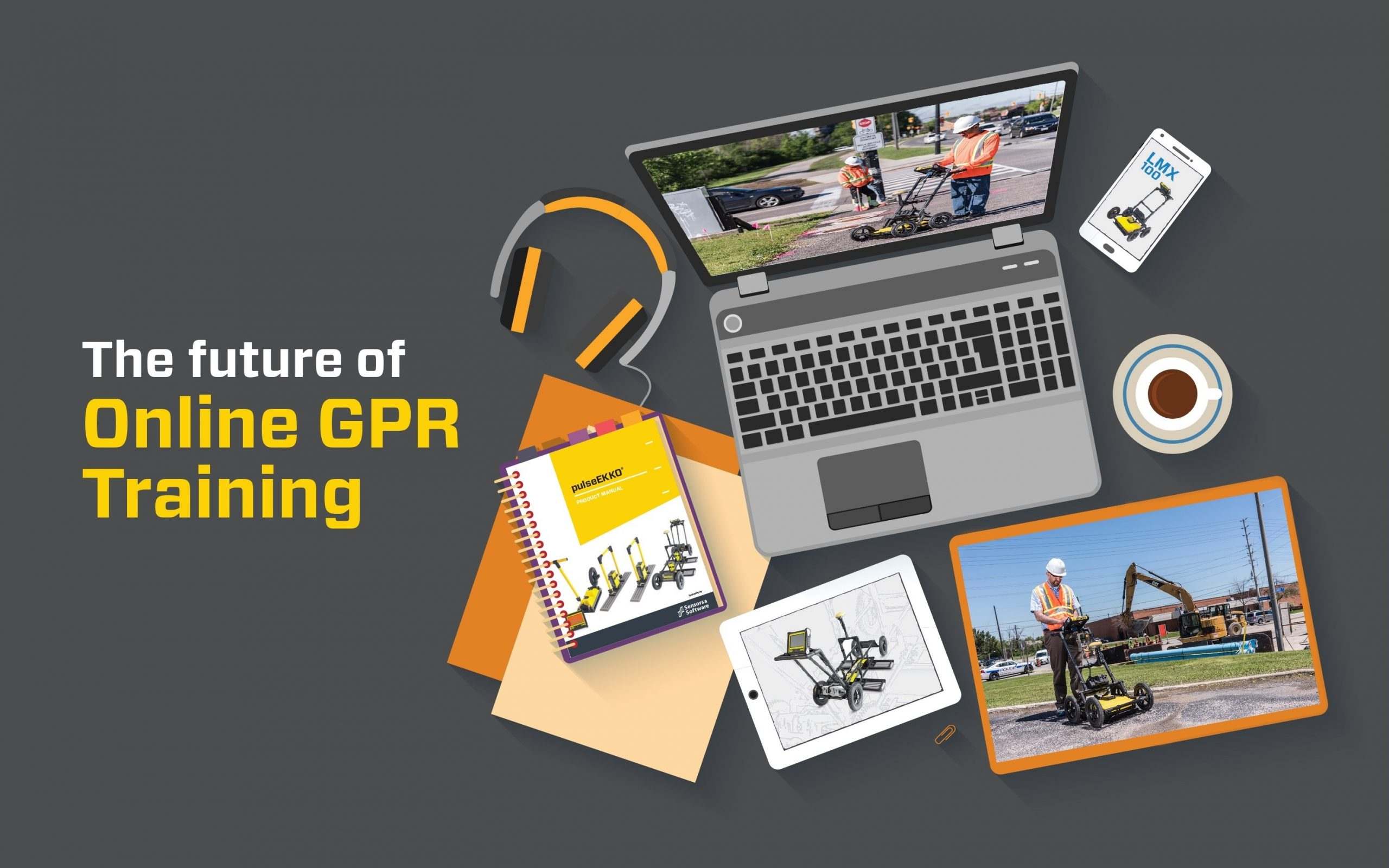 GPR scanning illustration